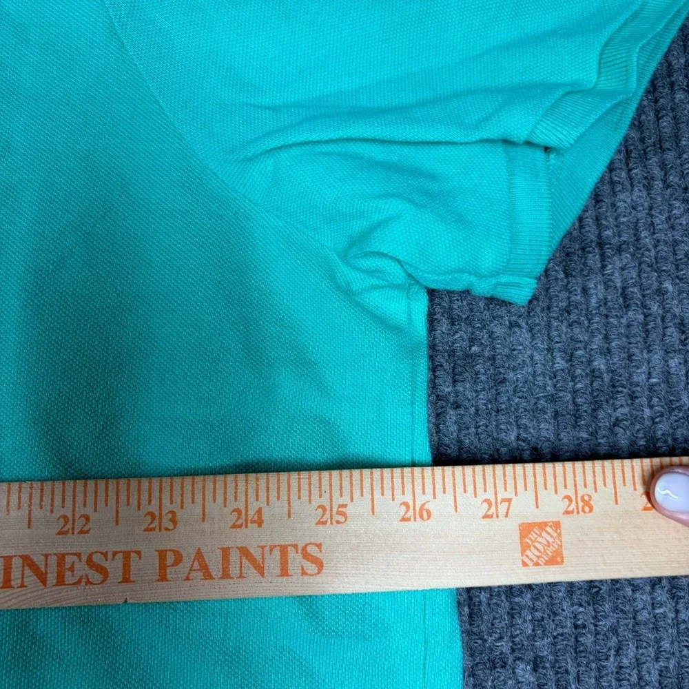 Polo Ralph Lauren Polo Shirt Mens 2XL Aqua Blue Classic Fit Resort‎ Wear Tennis